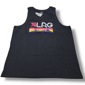 New LRG Lifted Research Group Shirt Size XXL Mens Tank Top Graphic Print Tee NWT